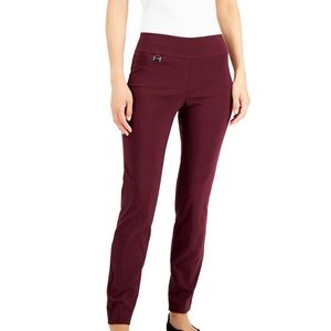 Alfani Pull On Pant in Red